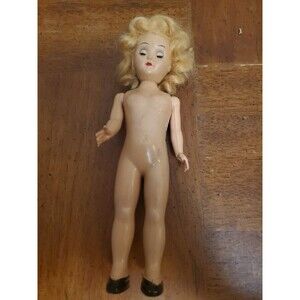 Nancy Ann Storybook Storytime Doll Articulating Eyes 1950s 5.5" Tall Vintage